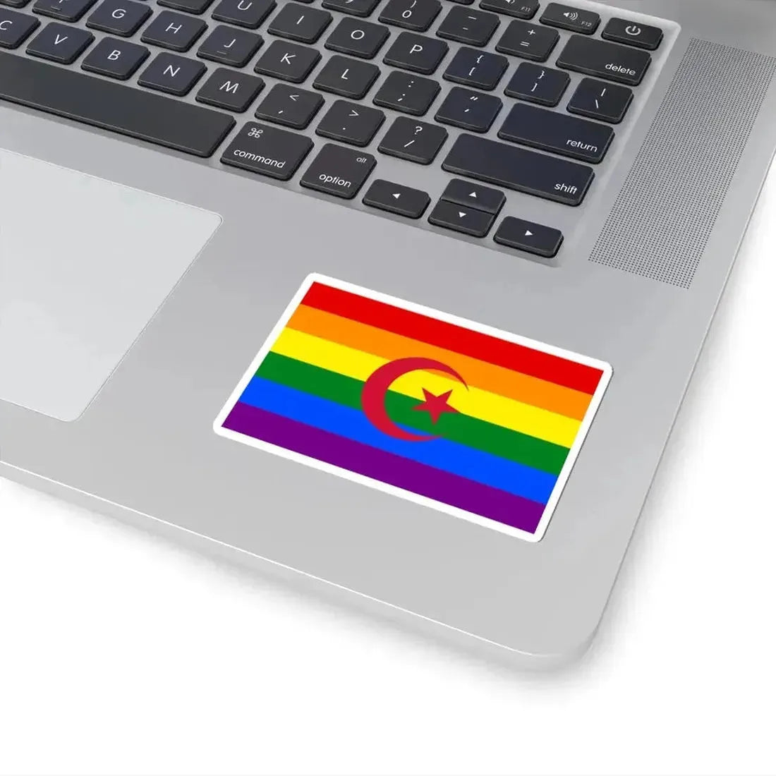 Flag of Algeria Gay Pride (Algeria) STICKER Vinyl Kiss-Cut Decal - The Sticker Space