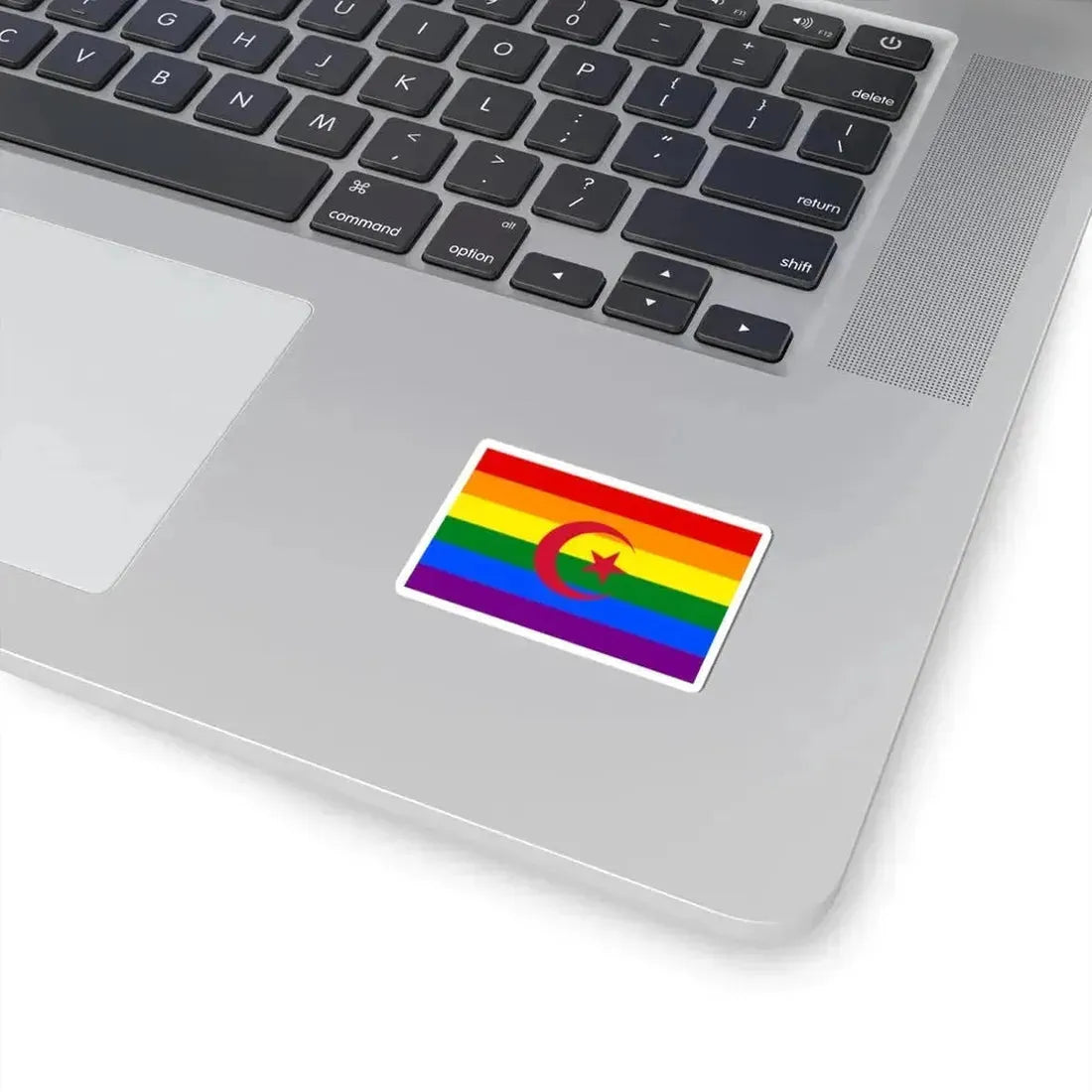 Flag of Algeria Gay Pride (Algeria) STICKER Vinyl Kiss-Cut Decal - The Sticker Space