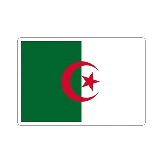 Flag of Algeria STICKER Vinyl Die-Cut Decal 6 Inch - The Sticker Space