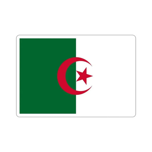 Flag of Algeria STICKER Vinyl Die-Cut Decal 6 Inch - The Sticker Space
