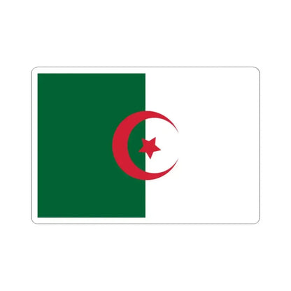 Flag of Algeria variant (Algeria) STICKER Vinyl Kiss-Cut Decal 2 Inch White - The Sticker Space