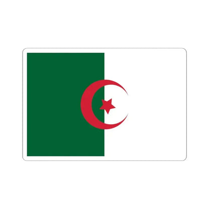 Flag of Algeria variant (Algeria) STICKER Vinyl Kiss-Cut Decal 6 Inch White - The Sticker Space