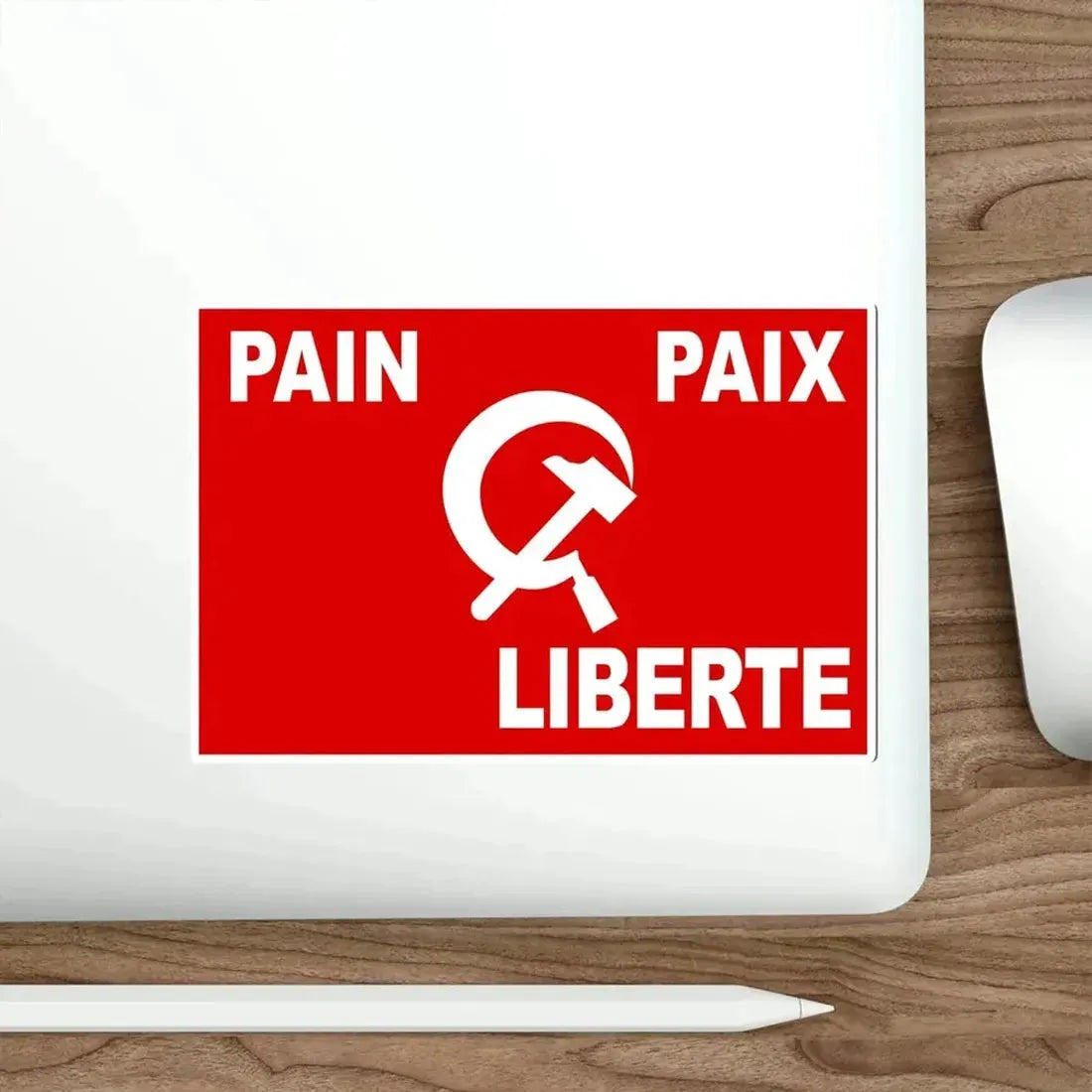 Flag of Algerian Communist Party STICKER Vinyl Die-Cut Decal - The Sticker Space