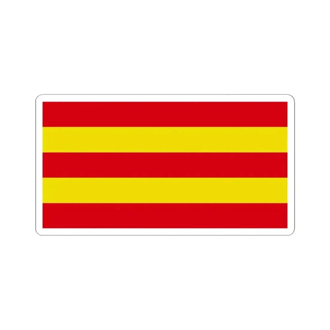 Flag of Algerian Land forces Odjak of Algiers (Algeria) STICKER Vinyl Kiss-Cut Decal 3 Inch White - The Sticker Space