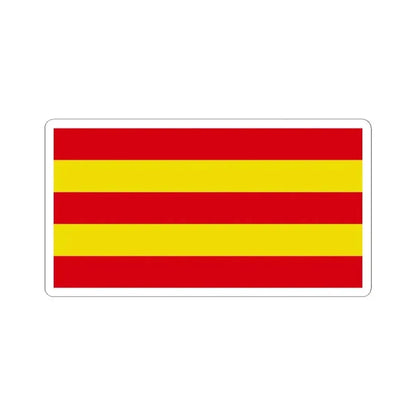 Flag of Algerian Land forces Odjak of Algiers (Algeria) STICKER Vinyl Kiss-Cut Decal 3 Inch White - The Sticker Space