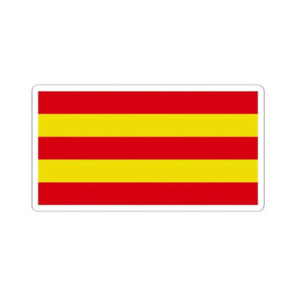 Flag of Algerian Land forces Odjak of Algiers (Algeria) STICKER Vinyl Kiss-Cut Decal 4 Inch White - The Sticker Space