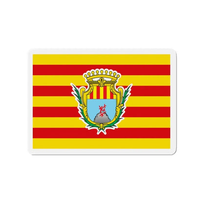 Flag of Alghero Italy - Refrigerator Magnet 2 Inch - The Sticker Space