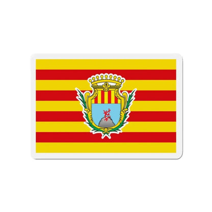 Flag of Alghero Italy - Refrigerator Magnet 3 Inch - The Sticker Space