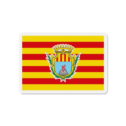 Flag of Alghero Italy - Refrigerator Magnet 4 Inch - The Sticker Space