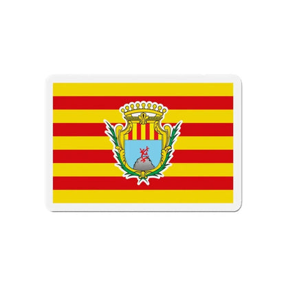 Flag of Alghero Italy - Refrigerator Magnet 6 Inch - The Sticker Space