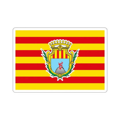 Flag of Alghero Italy STICKER Vinyl Die-Cut Decal 3 Inch - The Sticker Space