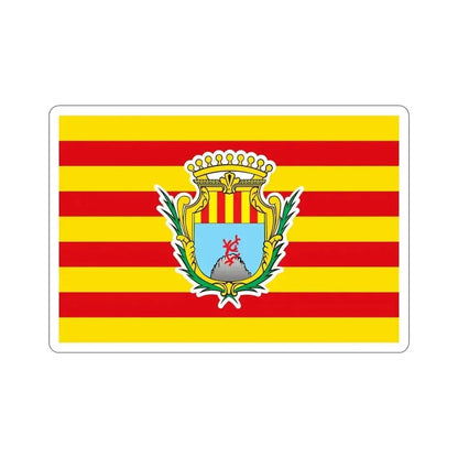 Flag of Alghero Italy STICKER Vinyl Die-Cut Decal 5 Inch - The Sticker Space