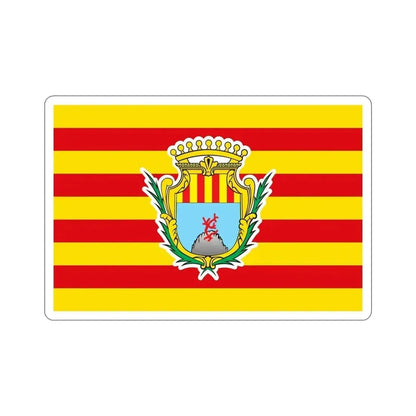 Flag of Alghero Italy STICKER Vinyl Die-Cut Decal 6 Inch - The Sticker Space