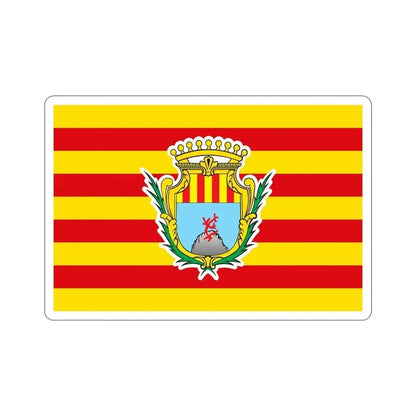 Flag of Alghero Italy STICKER Vinyl Die-Cut Decal 6 Inch - The Sticker Space