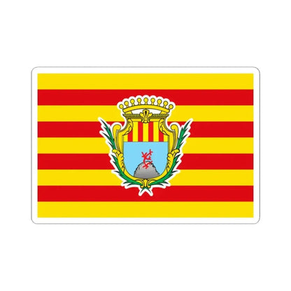 Flag of Alghero Italy - STICKER Vinyl Kiss-Cut Decal - The Sticker Space