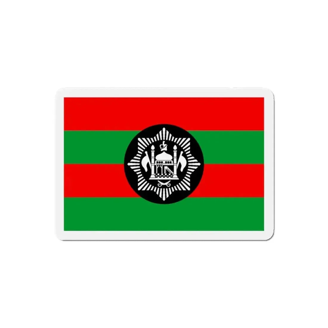 Flag of Ali Ahmad Khan's rebellion against Habibullah Kalakani - Refrigerator Magnet - The Sticker Space