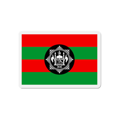 Flag of Ali Ahmad Khan's rebellion against Habibullah Kalakani - Die-Cut Magnet-3" x 3"-The Sticker Space