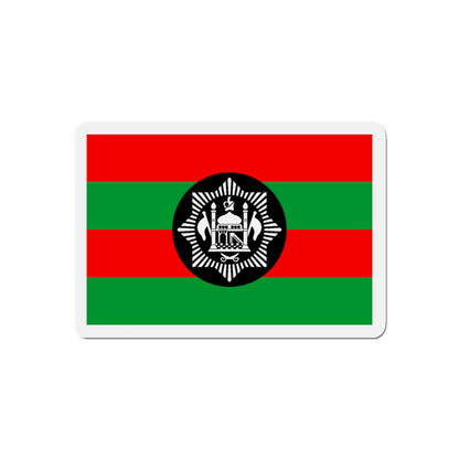 Flag of Ali Ahmad Khan's rebellion against Habibullah Kalakani - Die-Cut Magnet-4" x 4"-The Sticker Space