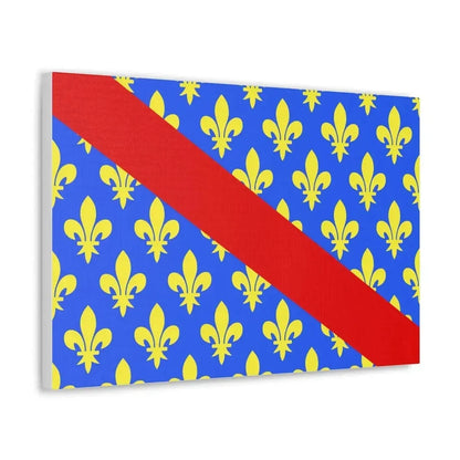 Flag of Allier France 2 - Canvas Wall Art - The Sticker Space
