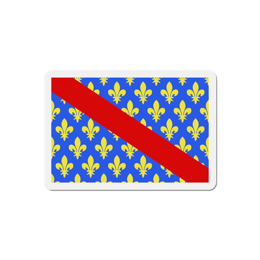 Flag of Allier France 2 - Die-Cut Magnet-6 × 6"-The Sticker Space