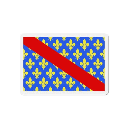 Flag of Allier France 2 - Refrigerator Magnet 3 Inch - The Sticker Space