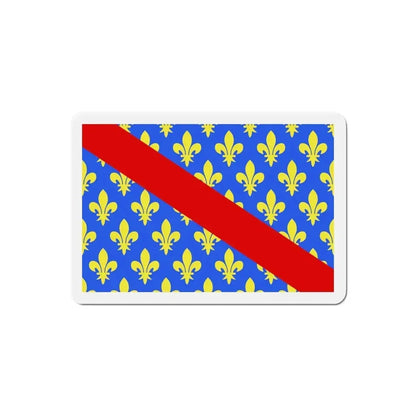 Flag of Allier France 2 - Refrigerator Magnet - The Sticker Space