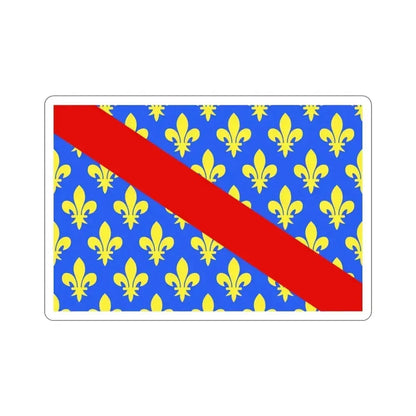 Flag of Allier France 2 STICKER Vinyl Die-Cut Decal 3 Inch - The Sticker Space