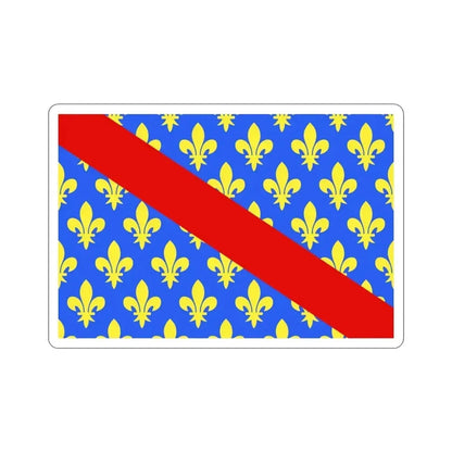 Flag of Allier France 2 STICKER Vinyl Die-Cut Decal 3 Inch - The Sticker Space
