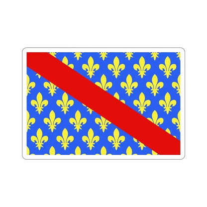 Flag of Allier France 2 STICKER Vinyl Die-Cut Decal 4 Inch - The Sticker Space