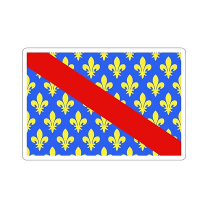 Flag of Allier France 2 STICKER Vinyl Die-Cut Decal 6 Inch - The Sticker Space