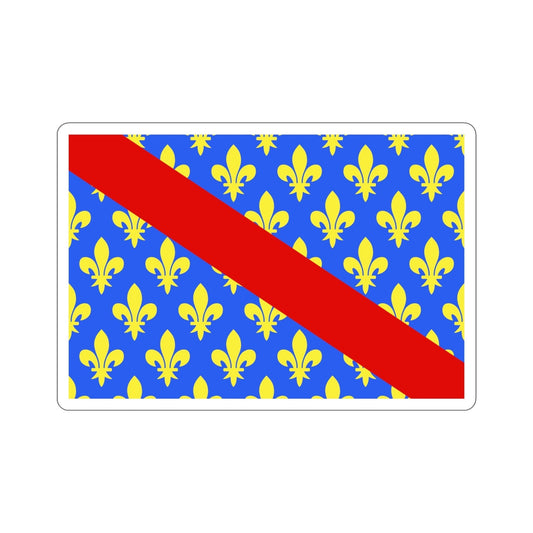 Flag of Allier France 2 STICKER Vinyl Die-Cut Decal-6 Inch-The Sticker Space