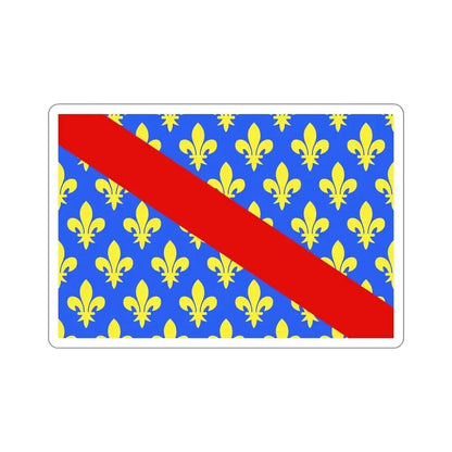 Flag of Allier France 2 STICKER Vinyl Die-Cut Decal - The Sticker Space