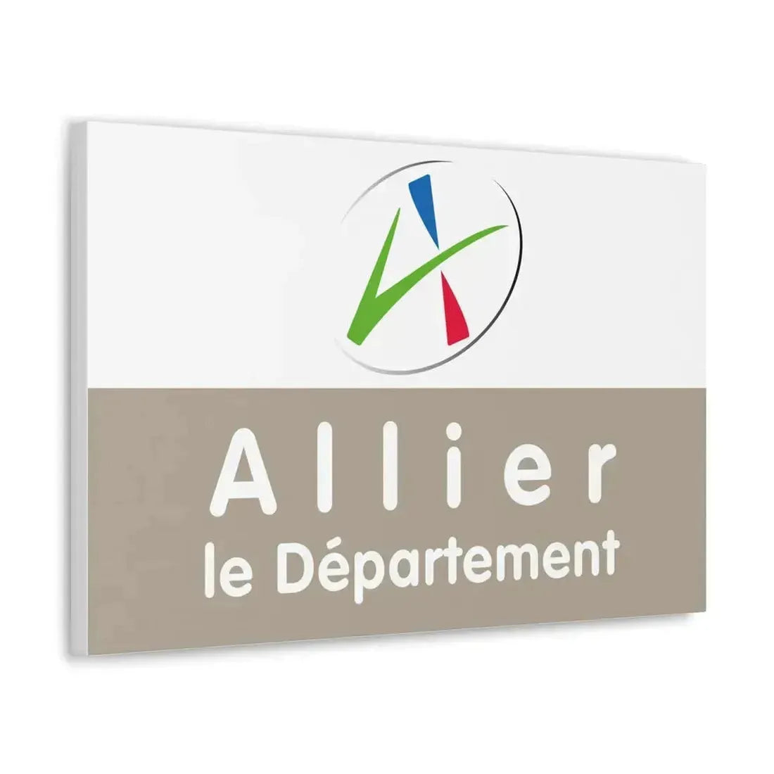 Flag of Allier France - Canvas Wall Art - The Sticker Space