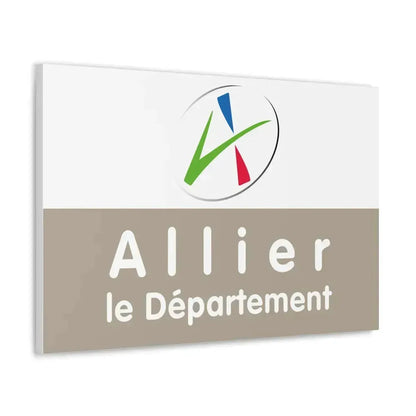 Flag of Allier France - Canvas Wall Art - The Sticker Space