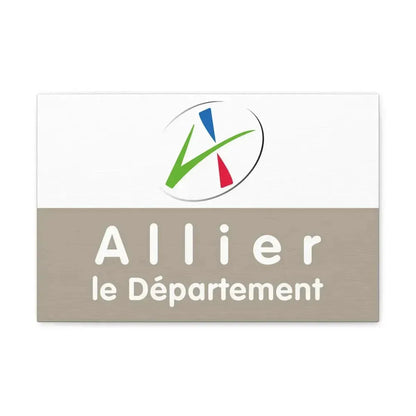 Flag of Allier France - Canvas Wall Art - The Sticker Space