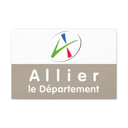 Flag of Allier France - Canvas Wall Art - The Sticker Space