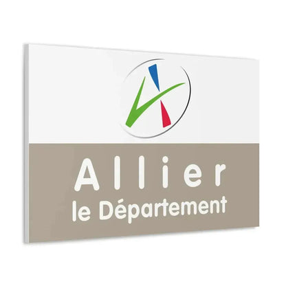Flag of Allier France - Canvas Wall Art - The Sticker Space