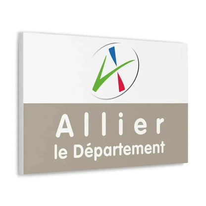 Flag of Allier France - Canvas Wall Art - The Sticker Space