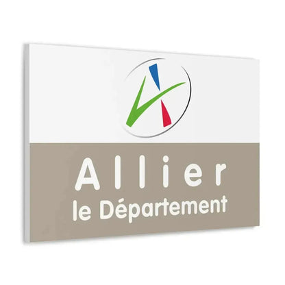 Flag of Allier France - Canvas Wall Art - The Sticker Space