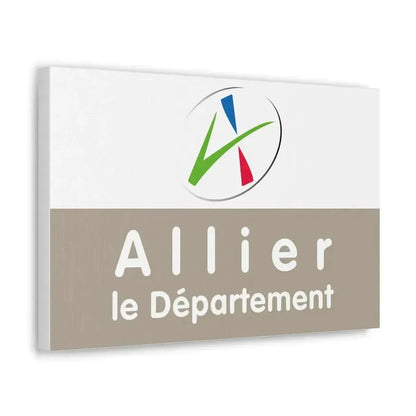 Flag of Allier France - Canvas Wall Art - The Sticker Space