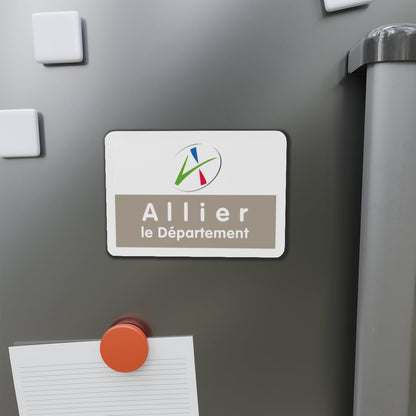 Flag of Allier France - Die-Cut Magnet-The Sticker Space