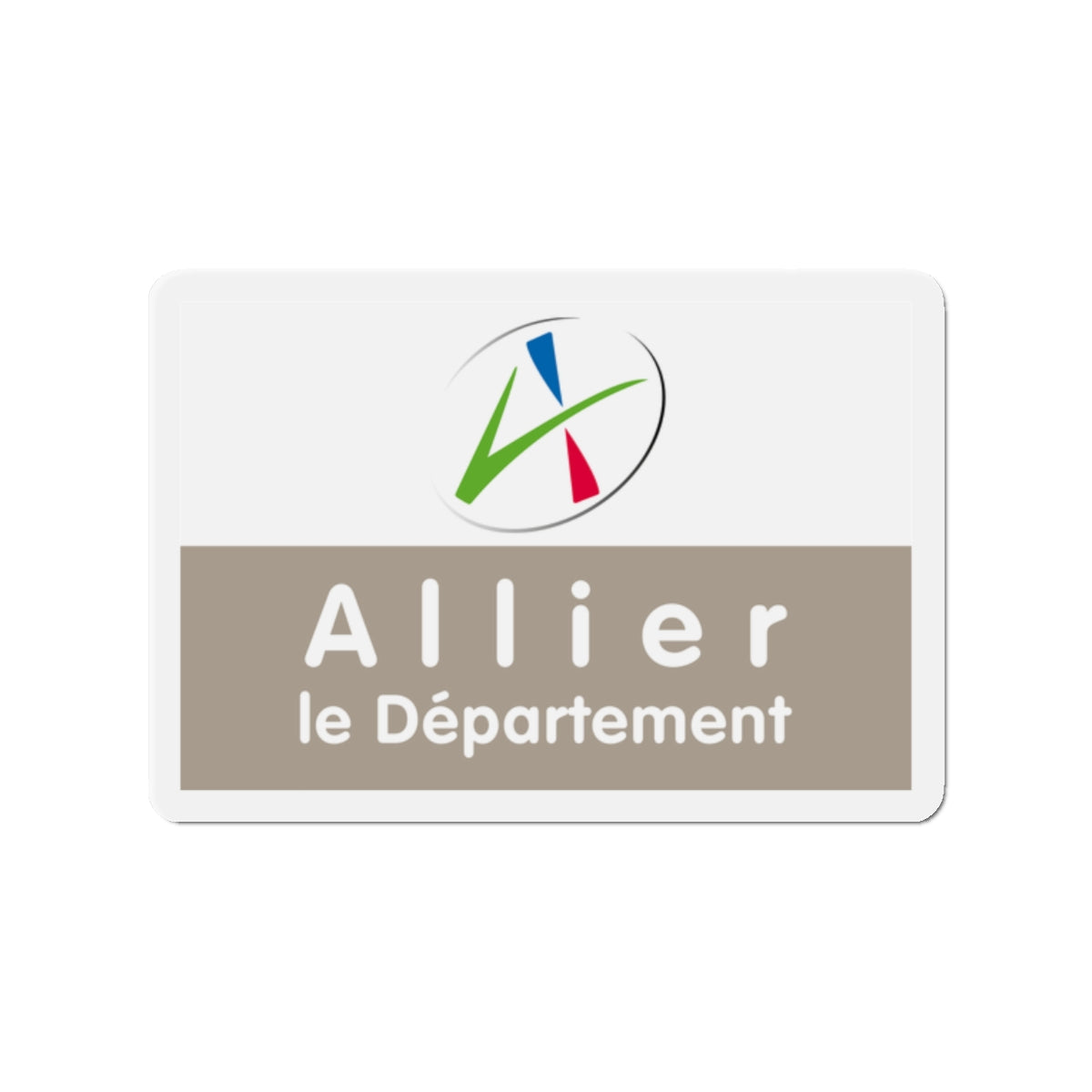 Flag of Allier France - Die-Cut Magnet-2" x 2"-The Sticker Space