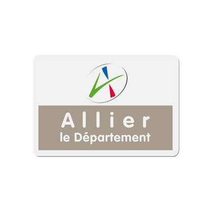 Flag of Allier France - Die-Cut Magnet-3" x 3"-The Sticker Space