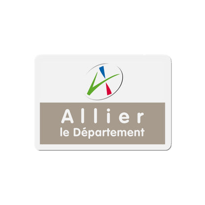 Flag of Allier France - Die-Cut Magnet-5" x 5"-The Sticker Space