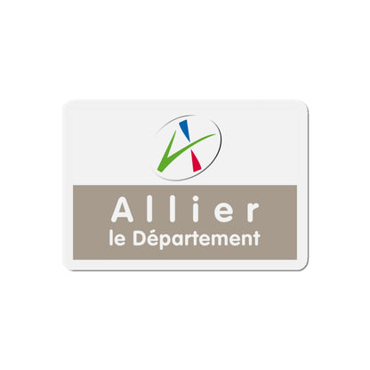 Flag of Allier France - Die-Cut Magnet-6 × 6"-The Sticker Space