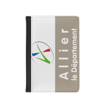 Flag of Allier France - Passport Holder-3.9" x 5.8"-The Sticker Space