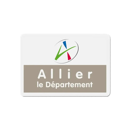 Flag of Allier France - Refrigerator Magnet 3 Inch - The Sticker Space