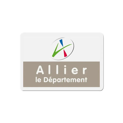 Flag of Allier France - Refrigerator Magnet 4 Inch - The Sticker Space
