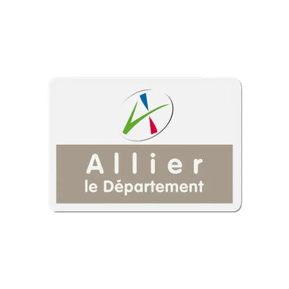 Flag of Allier France - Refrigerator Magnet 5 Inch - The Sticker Space