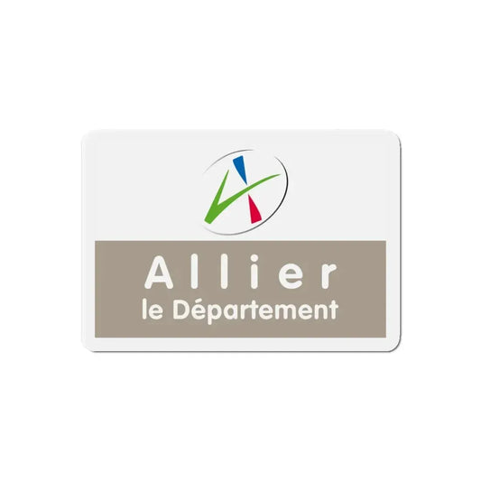 Flag of Allier France - Refrigerator Magnet 6 Inch - The Sticker Space